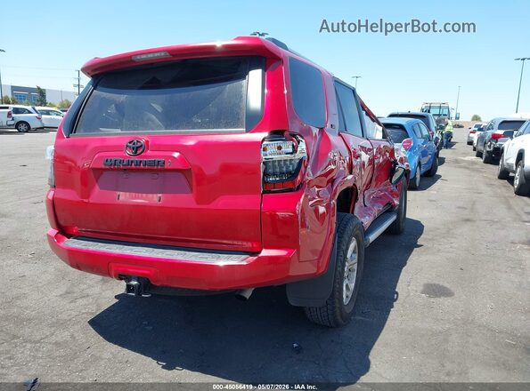 JTEEU5JR9P5302738 2023 TOYOTA 4RUNNER Red Trasero derecho