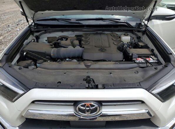 JTEKU5JR8P6166535 2023 TOYOTA 4RUNNER White Widok komory silnika