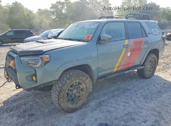 JTELU5JRXM5895089 2021 TOYOTA 4RUNNER Серый Передняя левая четверть