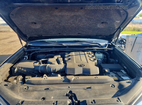 JTEMU5JRXM5958499 2021 TOYOTA 4RUNNER Black Widok wnętrza z tyłu