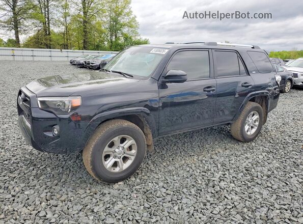 JTEMU5JRXM5958499 2021 TOYOTA 4RUNNER Black Przód lewy