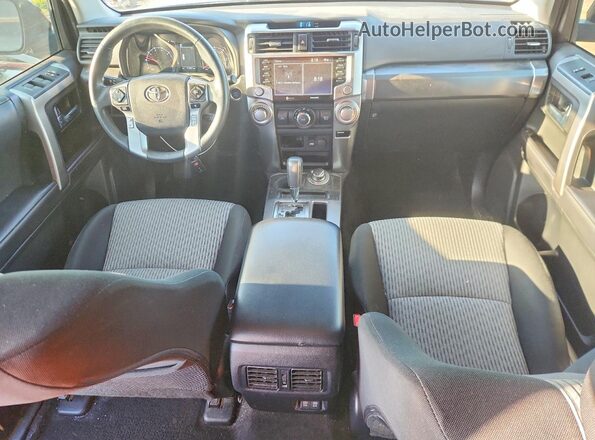 JTEMU5JRXM5958499 2021 TOYOTA 4RUNNER Black Widok deski rozdzielczej