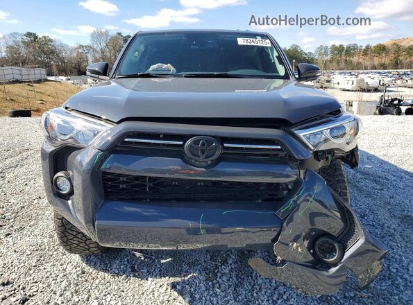 JTENU5JR2R6286217 2024 TOYOTA 4RUNNER Charcoal Front view