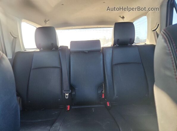 JTERU5JR2P6148918 2023 TOYOTA 4RUNNER Черный Вид задних сидений