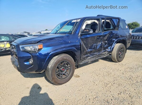 JTERU5JR2P6204856 2023 TOYOTA 4RUNNER Blue Przód lewy