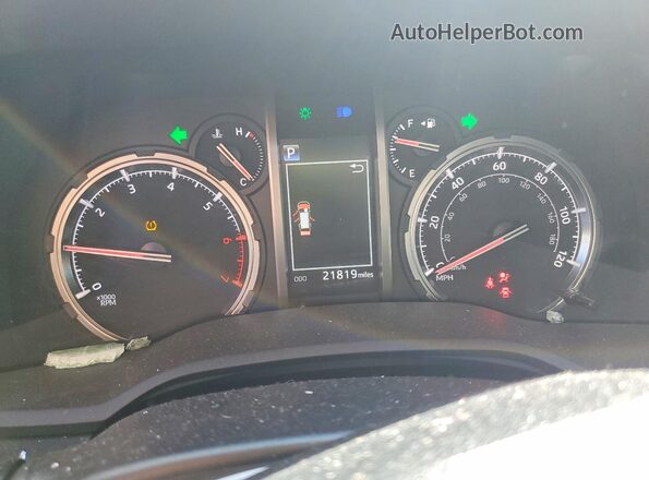 JTERU5JR5R6235781 2024 TOYOTA 4RUNNER Blue Вид щитка приладів