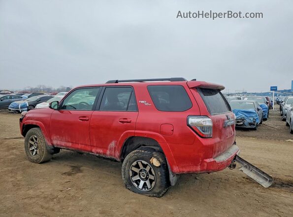 JTERU5JR6P6172431 2023 TOYOTA 4RUNNER Red Trasero izquierdo