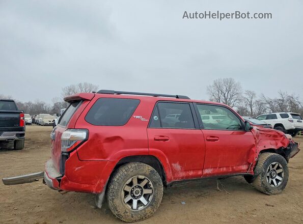 JTERU5JR6P6172431 2023 TOYOTA 4RUNNER Red Trasero derecho