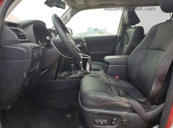 JTERU5JR6P6172431 2023 TOYOTA 4RUNNER Red Vista interior delantera