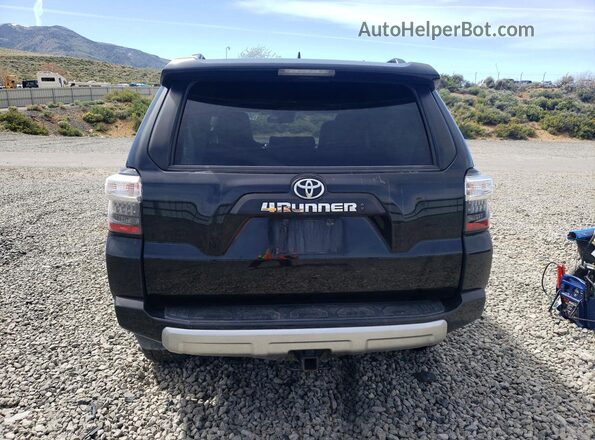 JTERU5JR7P6207557 2023 TOYOTA 4RUNNER Черный Вид сзади