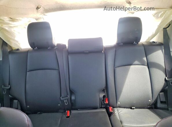 JTERU5JR7P6207557 2023 TOYOTA 4RUNNER Черный Вид задних сидений