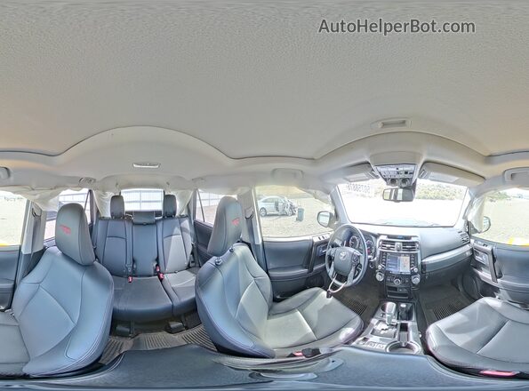 JTERU5JR7P6207557 2023 TOYOTA 4RUNNER Черный Панорамный вид салона 360°