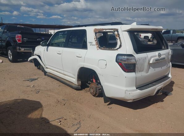 JTESU5JR5N5989006 2022 TOYOTA 4RUNNER White Rear left