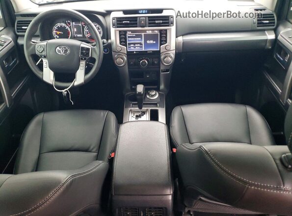JTESU5JR7P6155350 2023 TOYOTA 4RUNNER White Widok deski rozdzielczej