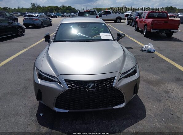 JTHAA1D22M5109506 2021 LEXUS IS 300 Серебряный Вид панели приборов