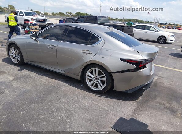 JTHAA1D22M5109506 2021 LEXUS IS 300 Серебряный Задняя левая четверть