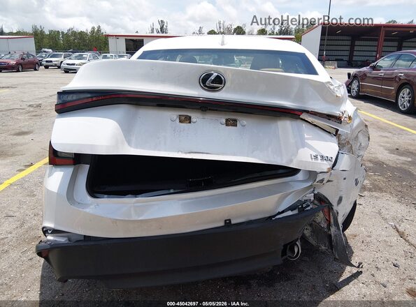 JTHAA1D25M5114733 2021 LEXUS IS 300 Белый 