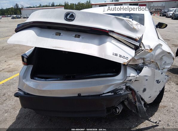 JTHAA1D25M5114733 2021 LEXUS IS 300 Белый Вид спереди