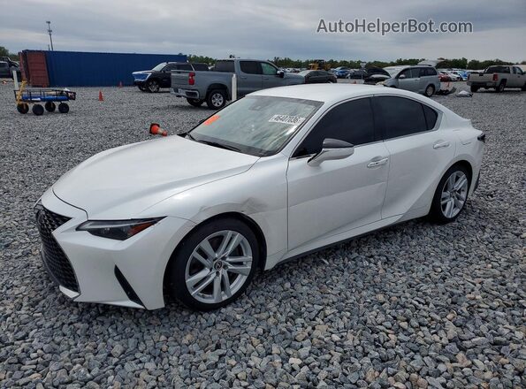 JTHAA1D26M5113493 2021 LEXUS IS White Przód lewy