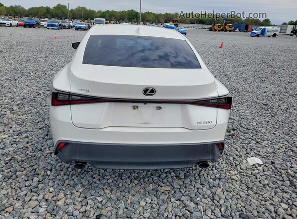 JTHAA1D26M5113493 2021 LEXUS IS White Widok z tyłu