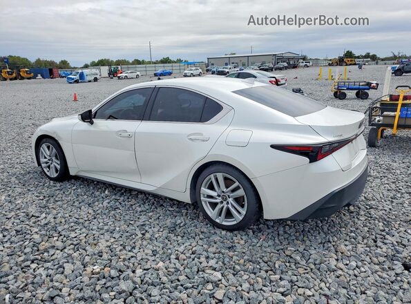 JTHAA1D26M5113493 2021 LEXUS IS White Tył lewy
