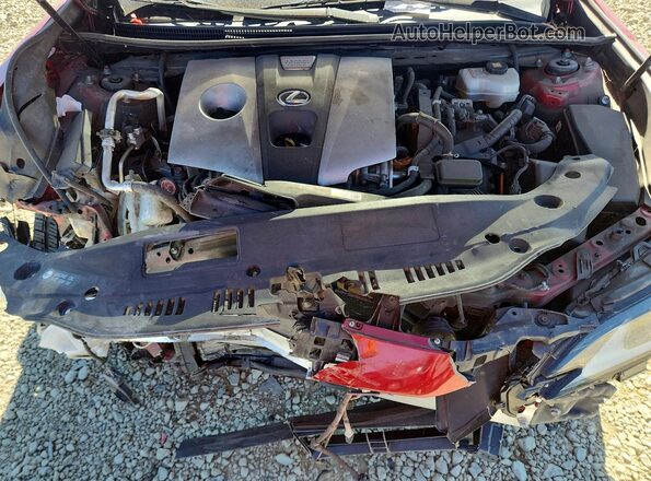 JTHB21B14K2020515 2019 LEXUS ES Красный Вид задней части салона