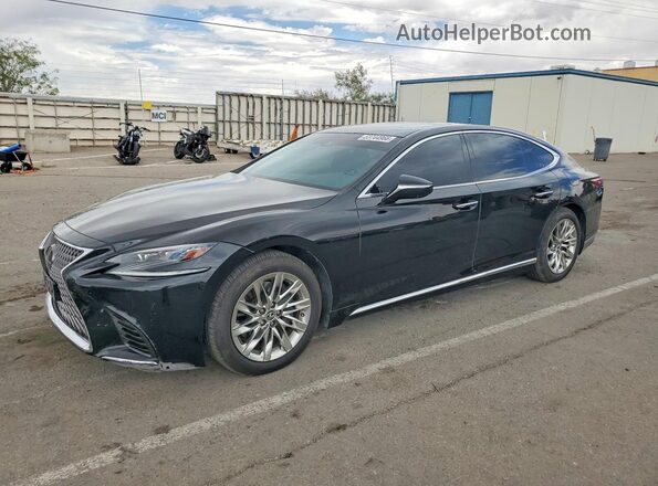 JTHB51FF2K5008049 2019 LEXUS LS Черный Передняя левая четверть