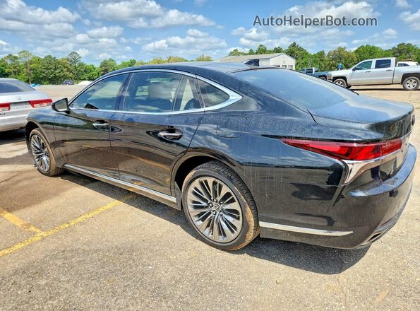 JTHB5LFF7J5000961 2018 LEXUS LS Черный Задняя левая четверть