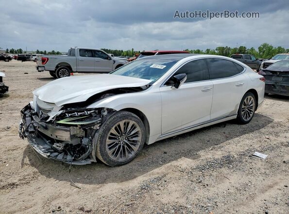 JTHB5LFF9J5004462 2018 LEXUS LS Белый Передняя левая четверть