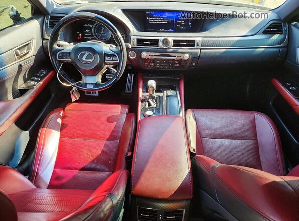 JTHBA1BL1HA003917 2017 LEXUS GS Black Widok deski rozdzielczej