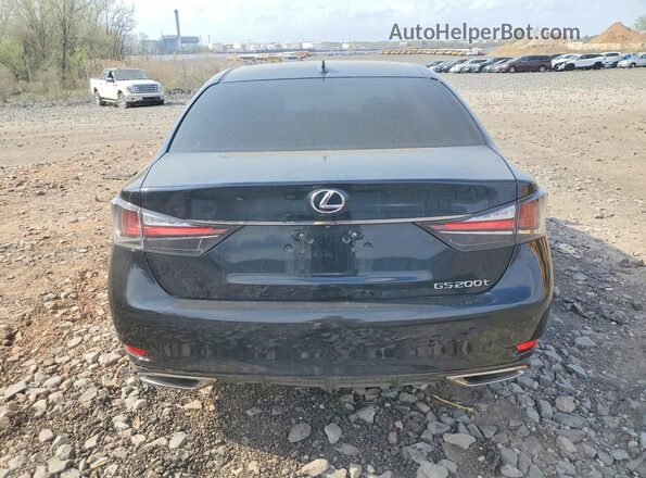 JTHBA1BL6GA002616 2016 LEXUS GS Черный Вид сзади