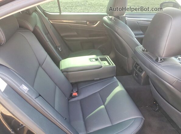 JTHBA1BL6GA002616 2016 LEXUS GS Черный Вид задних сидений