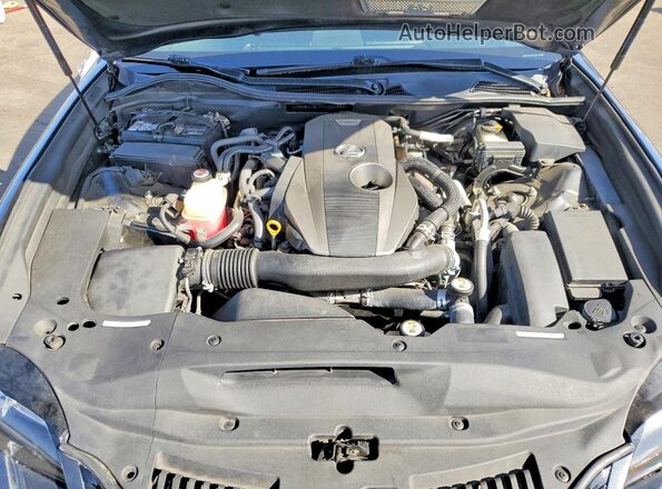 JTHBA1BL7HA004389 2017 LEXUS GS Угольный Вид задней части салона