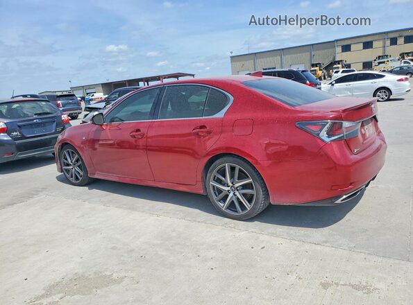 JTHBA1BL7JA006391 2018 LEXUS GS Красный Задняя левая четверть