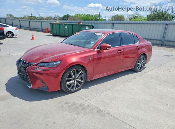 JTHBA1BL7JA006391 2018 LEXUS GS Красный Передняя левая четверть