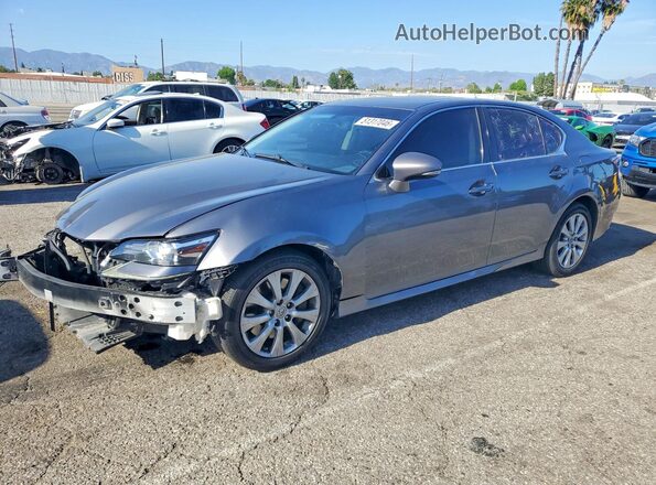 JTHBA1BL9GA002044 2016 LEXUS GS Gray Передня ліва чверть
