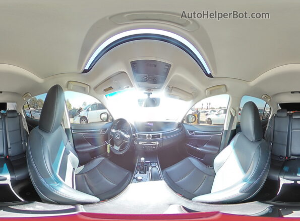 JTHBA1BL9GA002044 2016 LEXUS GS Gray Панорамний вид салону 360°