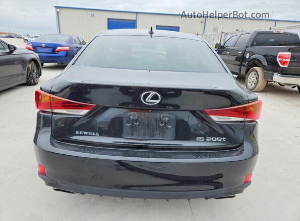 JTHBA1D20H5040387 2017 LEXUS IS Черный Вид сзади