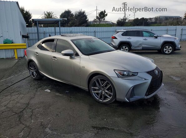 JTHBA1D21H5050605 2017 LEXUS IS Серебряный Передняя правая четверть