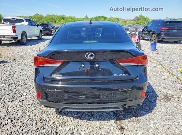 JTHBA1D21H5050880 2017 LEXUS IS Черный Вид сзади
