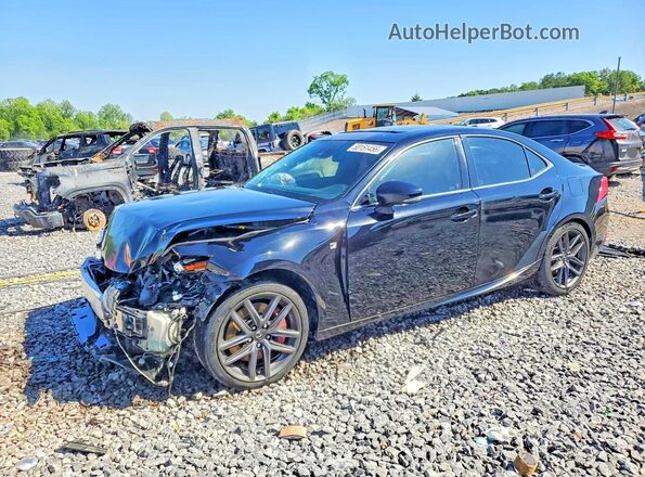 JTHBA1D21H5050880 2017 LEXUS IS Черный Передняя левая четверть