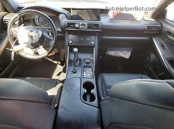 JTHBA1D21H5050880 2017 LEXUS IS Черный Вид панели приборов