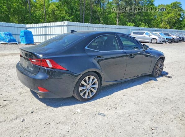 JTHBA1D22G5016882 2016 LEXUS IS Черный Задняя правая четверть