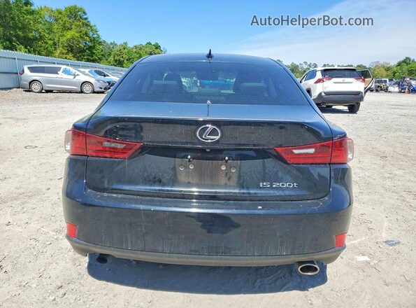 JTHBA1D22G5016882 2016 LEXUS IS Черный Вид сзади