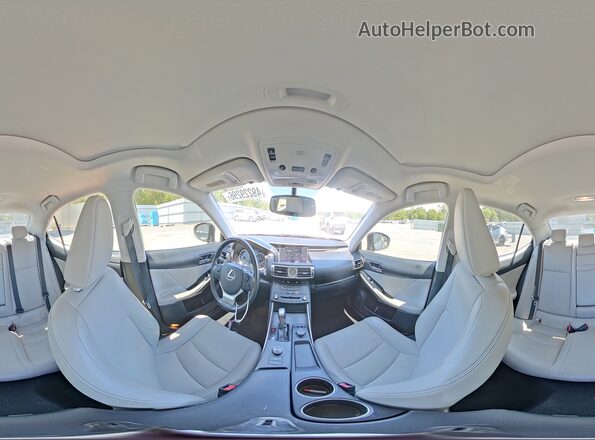 JTHBA1D22G5016882 2016 LEXUS IS Черный Панорамный вид салона 360°
