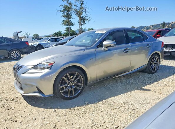 JTHBF1D21F5075146 2016 LEXUS IS Gray Przód lewy