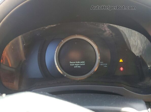 JTHBF1D21F5075146 2016 LEXUS IS Gray Widok zestawu wskaźników