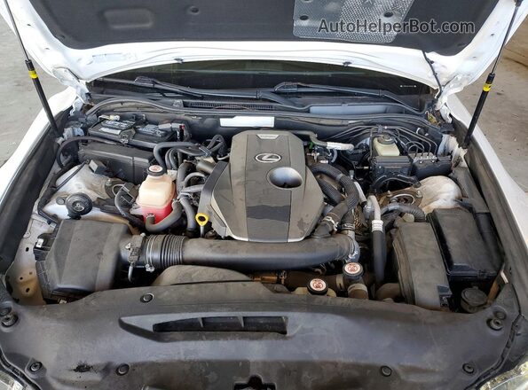 JTHBA1D22J5072912 2018 LEXUS IS Белый Вид задней части салона