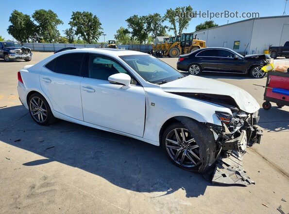 JTHBA1D23J5065886 2018 LEXUS IS Белый Передняя правая четверть