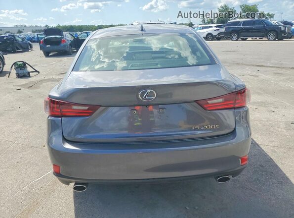 JTHBA1D24G5013532 2016 LEXUS IS Серый Вид сзади